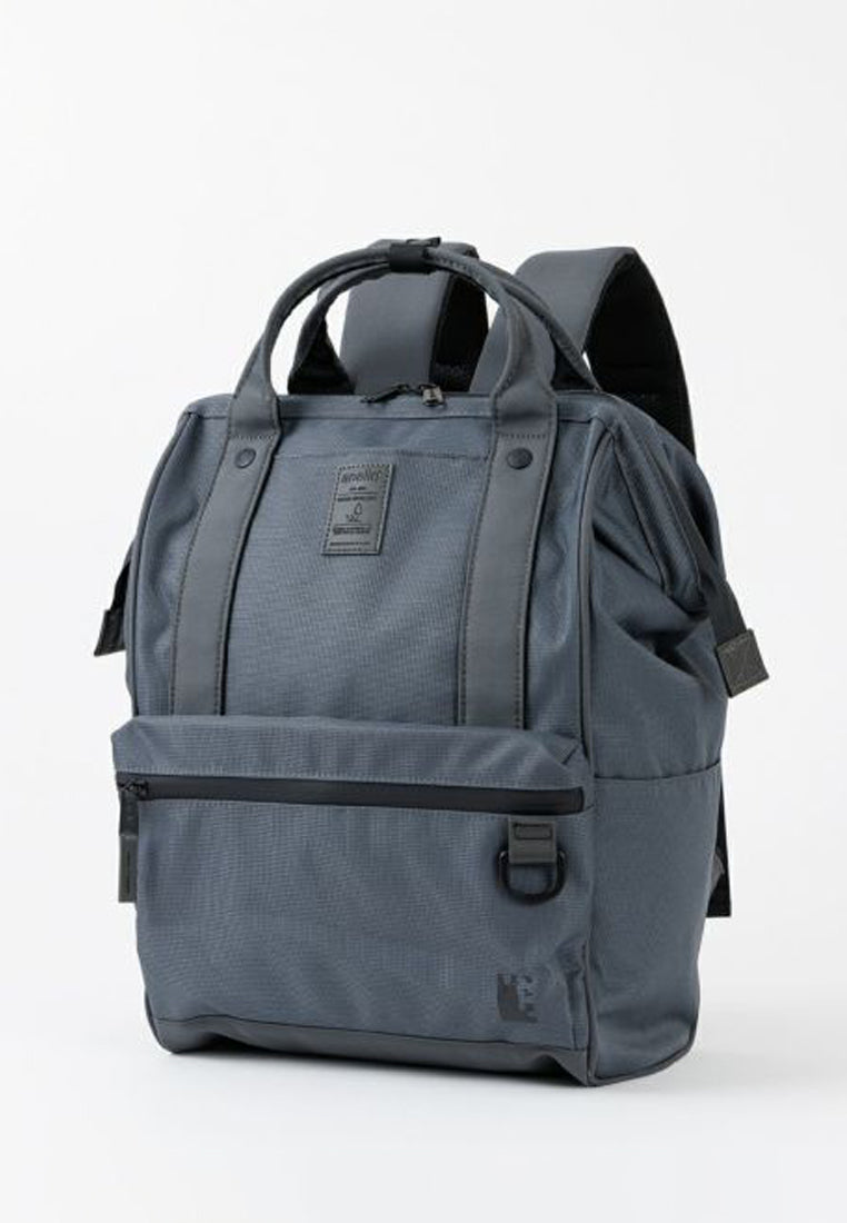 anello polyester canvas backpack rucksack mini size GRANDE GTM0421 Signature backpack model with hinge clasp opening Canvas Bag Anello Backpack Waterproof