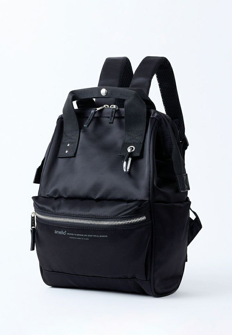Leather Backpack Anello Official Site Anello Pu Leather Backpack