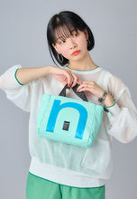 Load image into Gallery viewer, anello / OVER LOGO 2Way Mini Tote Bag / AIS1202