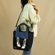 Load image into Gallery viewer, Mis Zapatos / Shoulder Bag / B-7391 BLACK