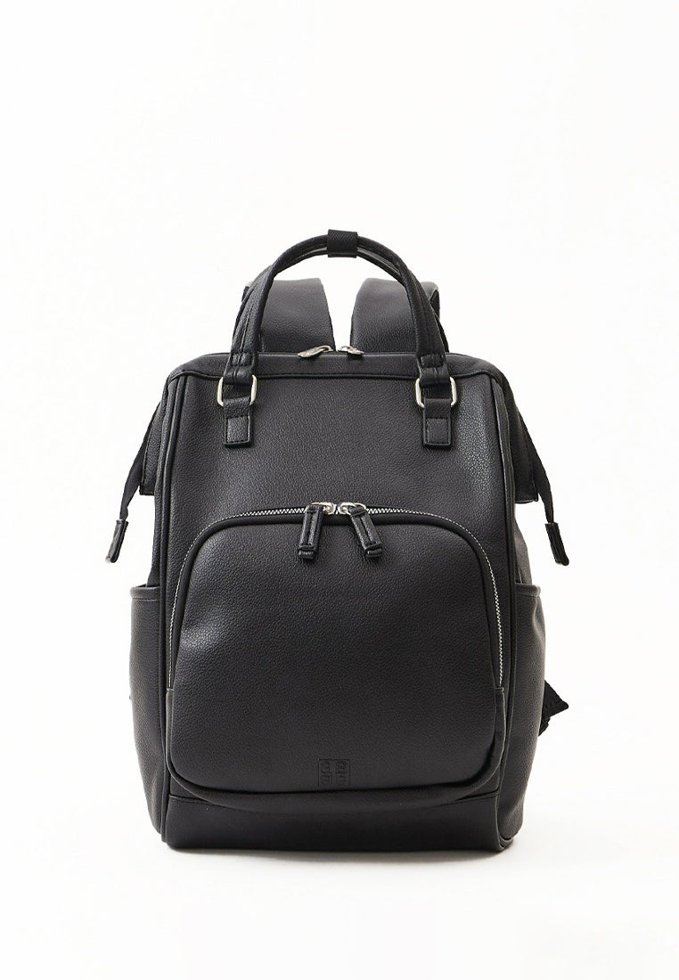 anello leather backpack black anello / CHERISH Small Backpack / AGB5037