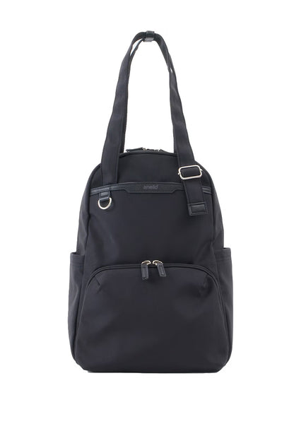 anello backpack leather Grande SPS GUB3014Z with Clasp, Small, A4 Base, Water Repellent, Multi-Storage, Black : Clothing, Shoes & Jewelry Anello Leather Backpack Anello Medium