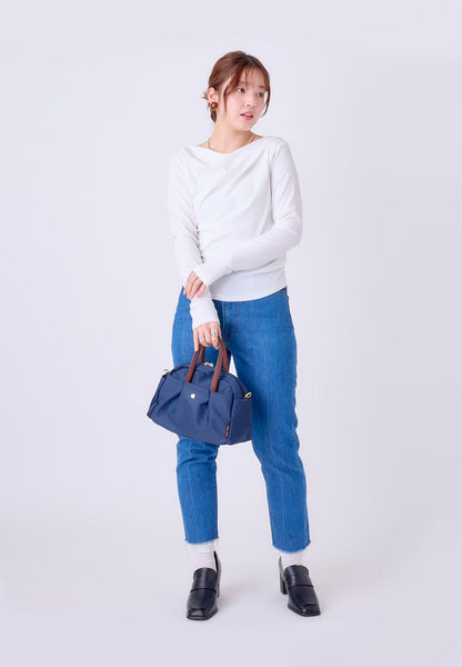 Legato Largo / Burden-Free 2Way Middle Boston Bag / LH-L0154