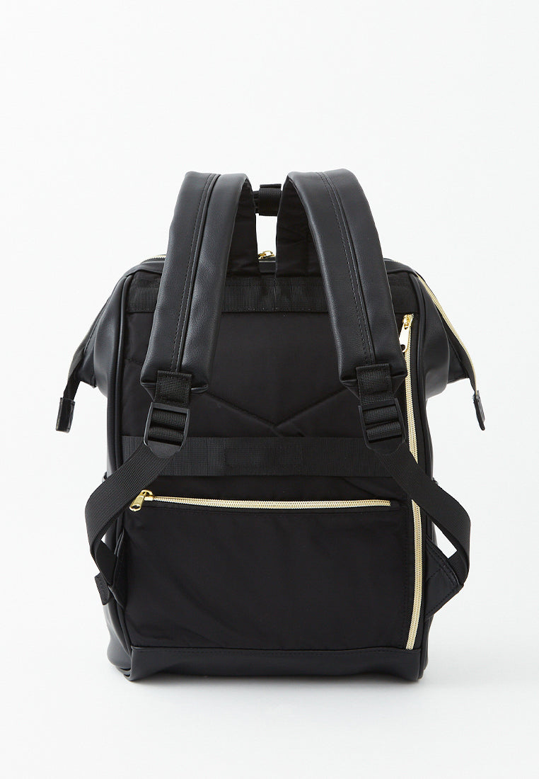 anello mini faux leather backpack / CHERISH Small / AGB5037 Its compact yet spacious design offers ample storage for all your daily essentials Anello small backpack - Gem