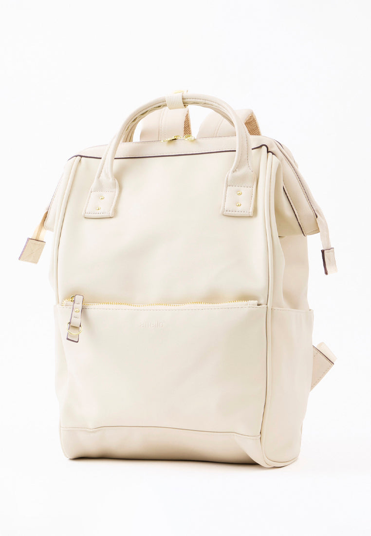 Anello Leather Off White Anello Anello RE:Retro Regular Backpack