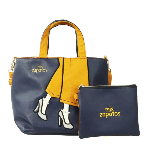 Mis Zapatos / Mini Shoulder Pouch / B-7233 NAVY