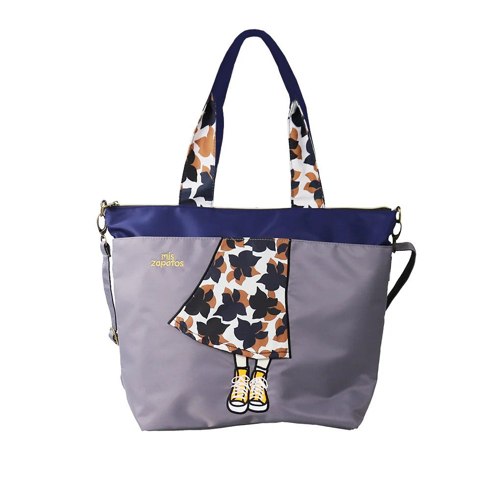 Mis Zapatos / 2WAY Tote Bag / B-7348 GRAY