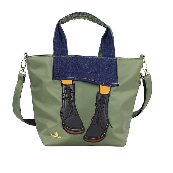 Mis Zapatos / Shoulder Bag / B-7391 KHAKI