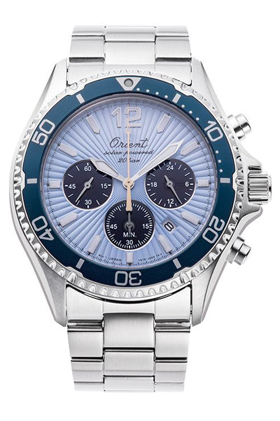 Orient Classic RA-TX02 75th Anniversary Silver/Sky Blue