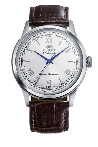 Orient Classic RA-BB00 Bambino 38 Roman Index Silver/White