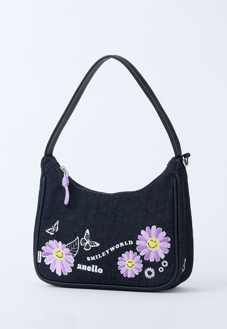 anello / SMILEY X anello Denim Hand Bag / SAN002