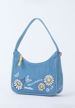 Load image into Gallery viewer, anello / SMILEY X anello Denim Hand Bag / SAN002
