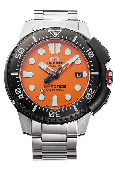 Orient Sports RA-AC0L 2022 M Force Silver/Orange