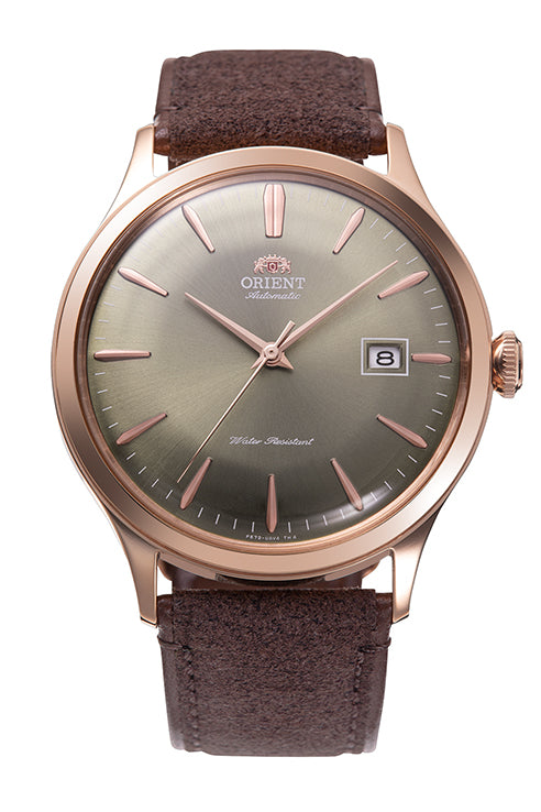 Orient Classic RA AC0P Bambino 42mm Rose gold Brown