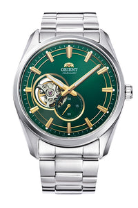 Orient Contemporary RA-AR00 Semi Skeleton Silver/Green