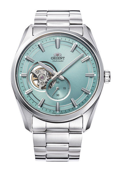 Orient Contemporary RA-AR00 Semi Skeleton Silver/Blue