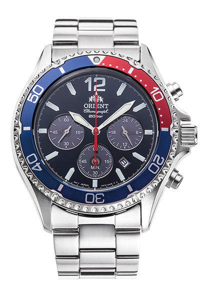 Orient Sports RA-TX02 Silver/Blue