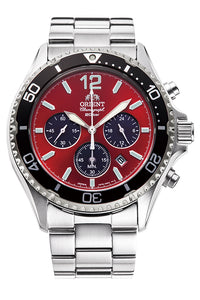 Orient Sports RA-TX02 Mako Solar Silver/Red