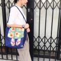 Load image into Gallery viewer, Mis Zapatos / Nylon Kimono 2Way Tote Bag B-6806
