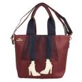 Load image into Gallery viewer, Mis Zapatos / Tulle Skirt Tote Bag B-6876
