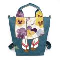Load image into Gallery viewer, Mis Zapatos / Polycan Kimono 3Way Backpack B-6979
