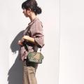 Mis Zapatos / Flower Skirt Pouch Shoulder Bag (with eco bag) B-7011