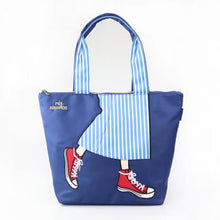 Load image into Gallery viewer, mis zapatos / Pattern Skirt Tote Bag B-7032
