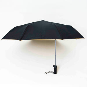 Waterfront / Off Center Folding Umbrella Black