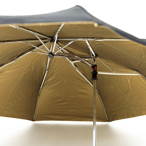 Waterfront / Off Center Folding Umbrella Black